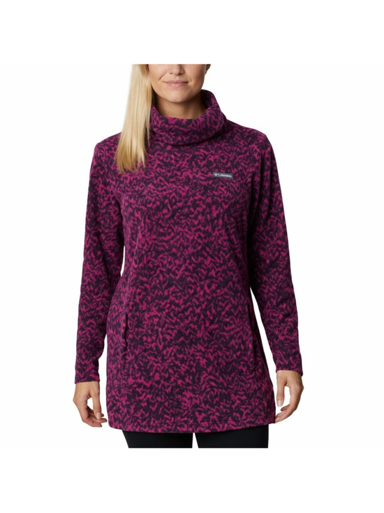 Columbia Tops - COLUMBIA Ali Peak Performance Fleece Tunic Sweater XL High Neck Longline